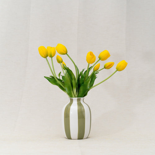Bouquet de tulipes jaune mimosa